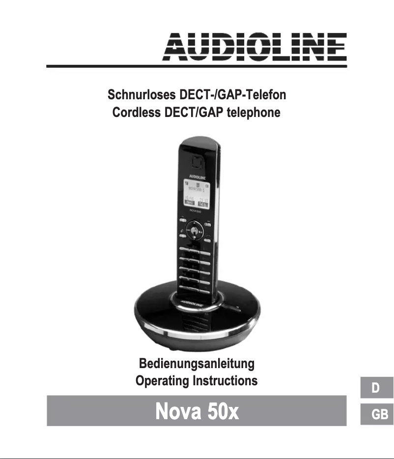 Imagen de la primera página del manual del dispositivo Nova 50x