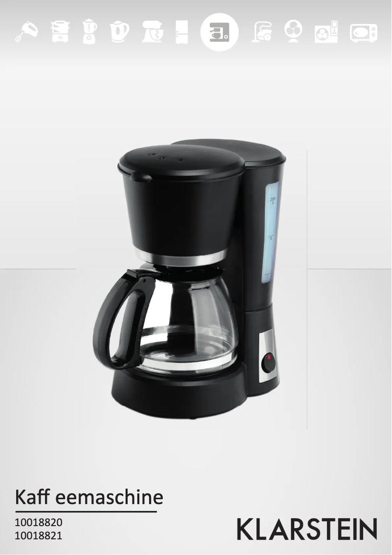 Page 1 de la notice Manuel utilisateur Klarstein 10018820