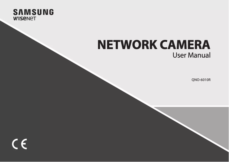 Page 1 de la notice Manuel utilisateur Hanwha QNO-6030R