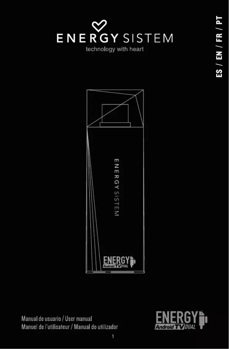 Page 1 of the manual User Manual Energy Sistem 393466