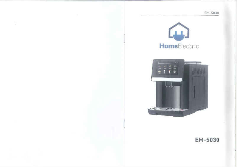 Página 1 del manual Manual de usuario Home Electric EM-5030
