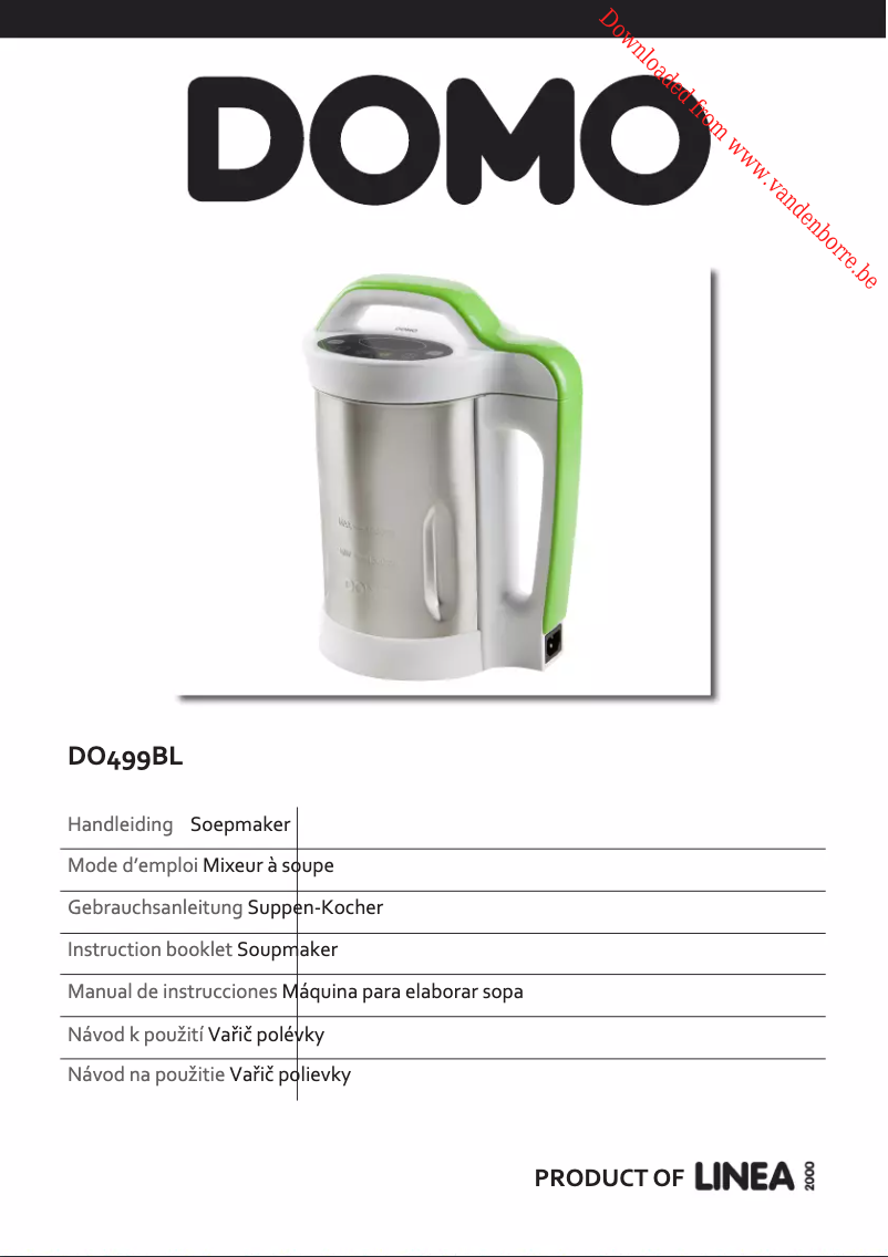 Página 1 del manual Manual de usuario Domo DO449BL