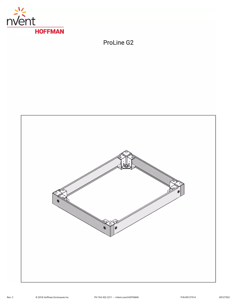 Page 1 de la notice Manuel utilisateur Hoffman P2BP185