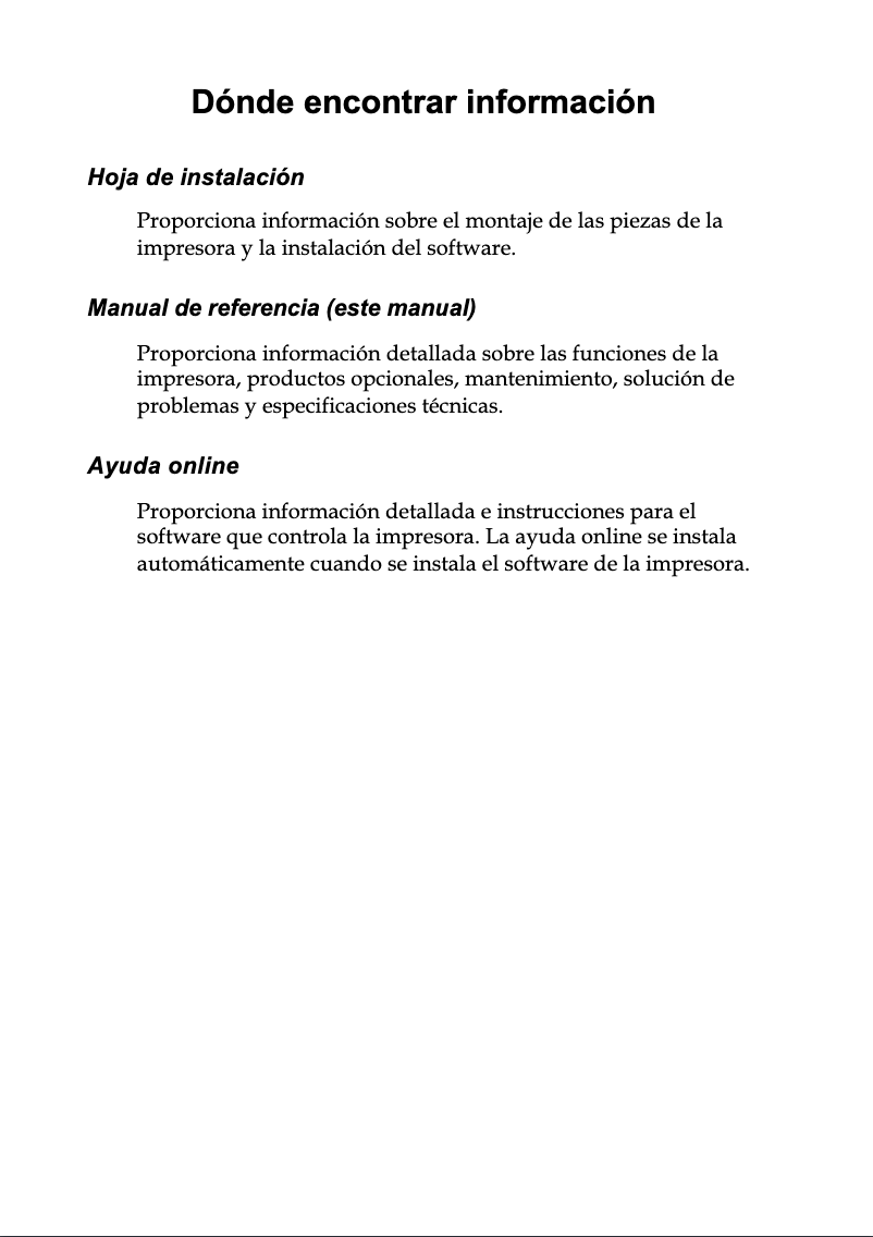 Page 1 de la notice Manuel utilisateur Epson EPL-610