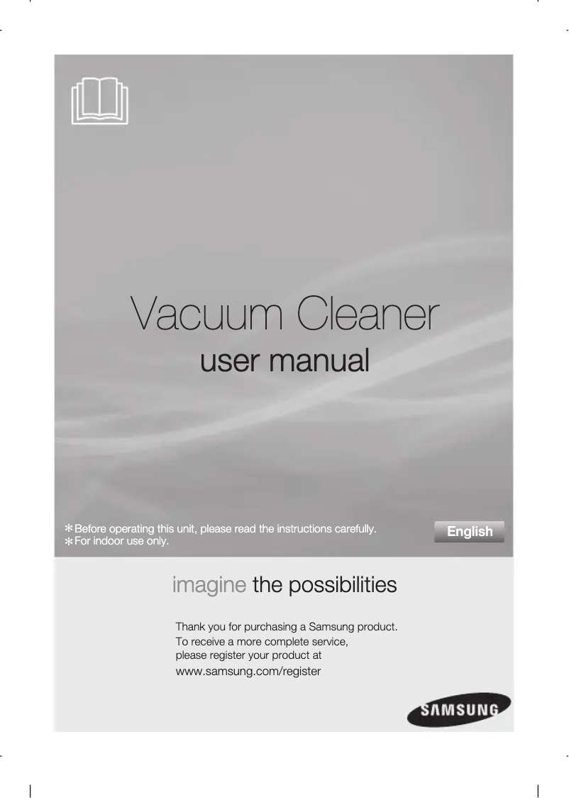Página 1 del manual Manual de usuario Samsung SC4770