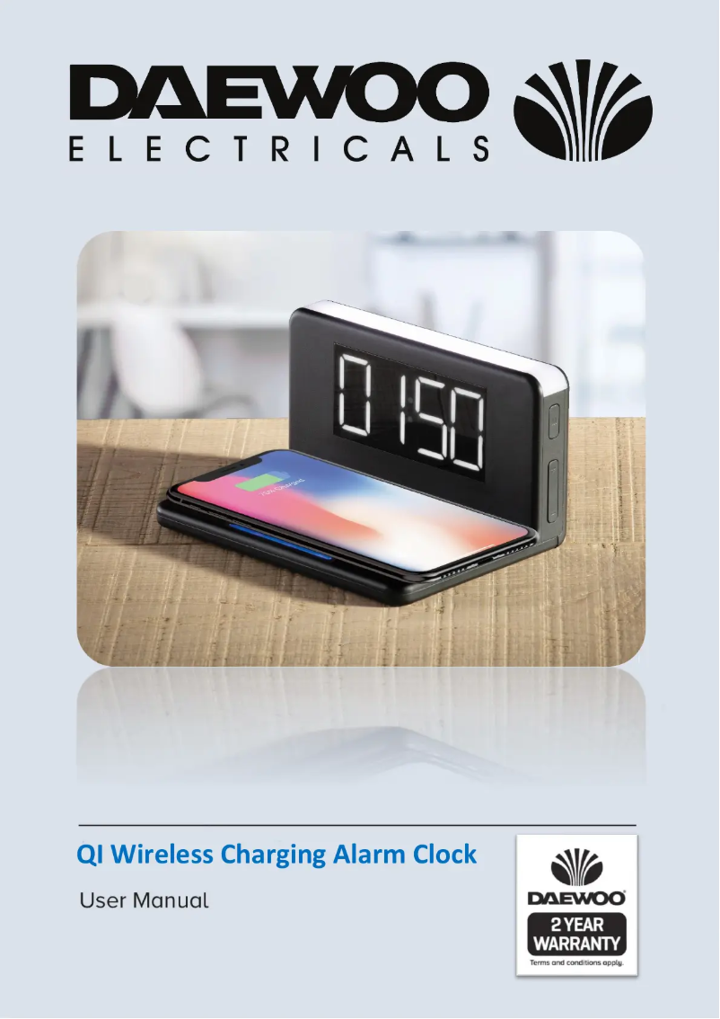 Page 1 de la notice Manuel utilisateur Daewoo AVS1369