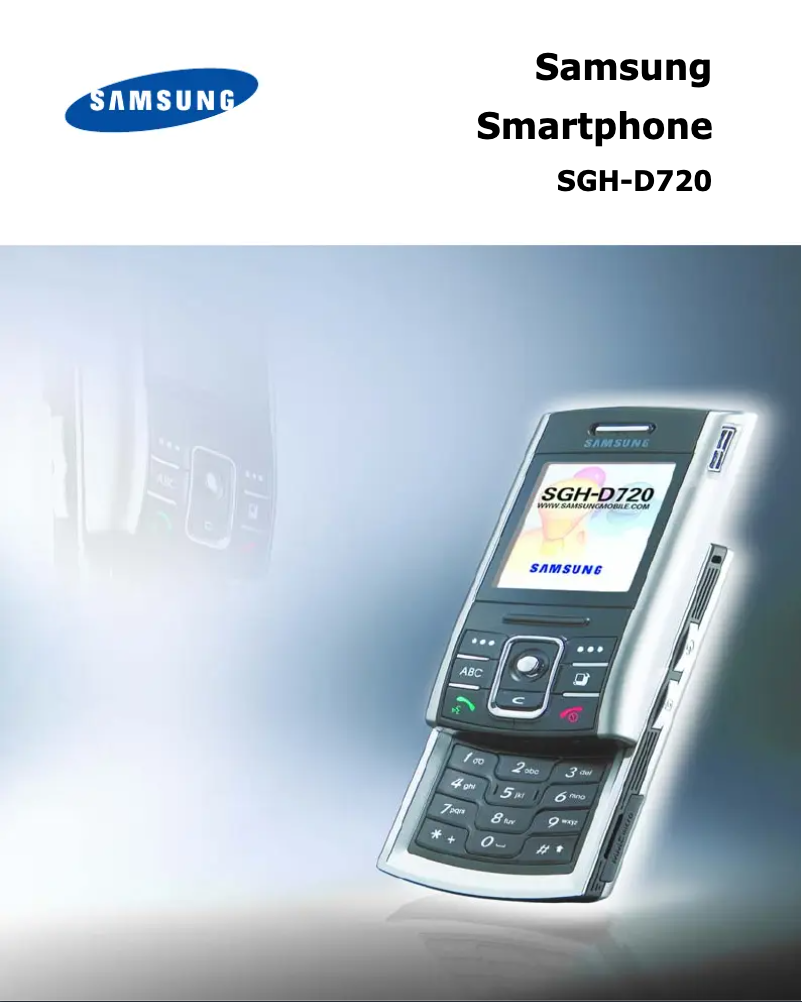 Página 1 del manual Manual de usuario Samsung SGH-D720