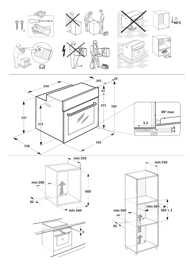 Page 1 de la notice Instructions de sécurité Whirlpool AKZM 8420 NB