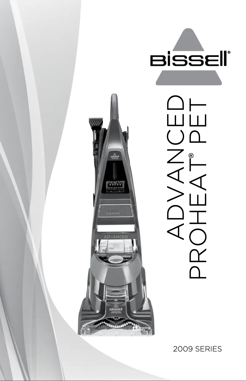 Page 1 de la notice Manuel utilisateur Bissell StainPro 6