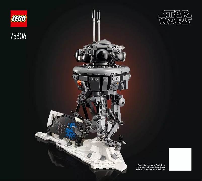 Página 1 del manual Manual de usuario Lego Star Wars 75306
