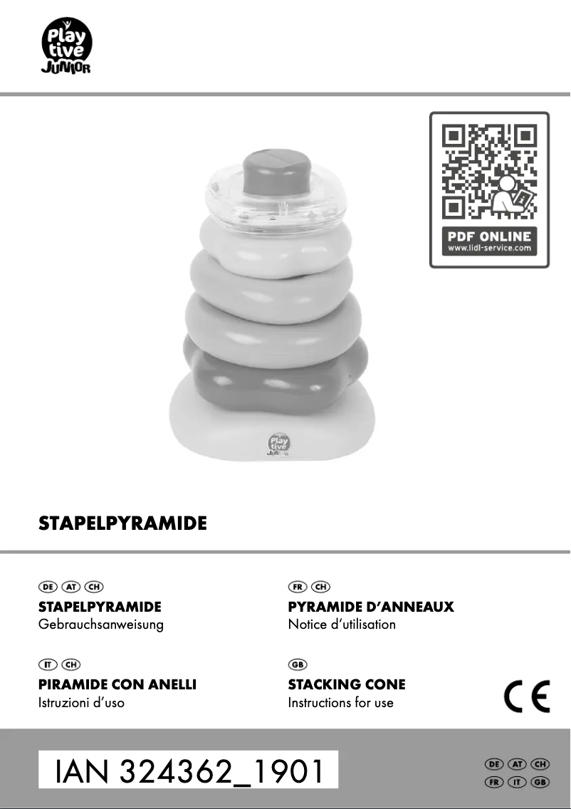 Page 1 de la notice Manuel utilisateur Playtive IAN 324362