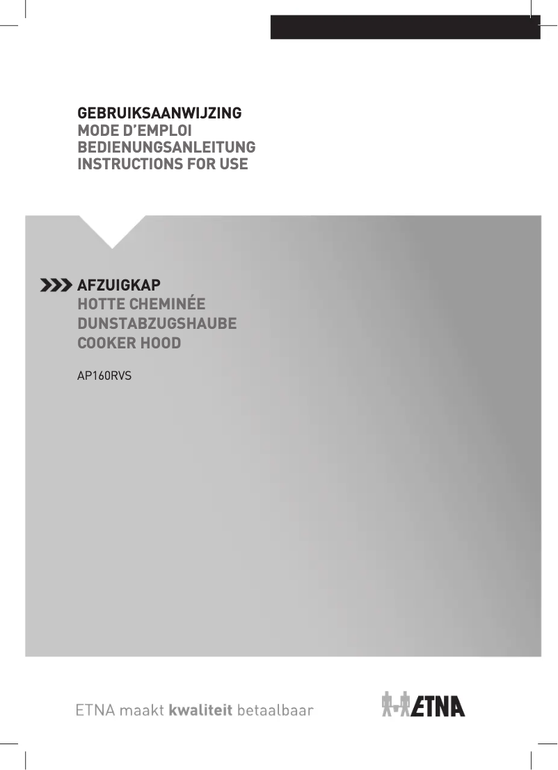 Page 1 de la notice Manuel utilisateur Etna AW6075RVS