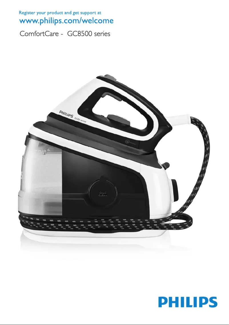 Page n°1 - Manuel utilisateur Philips 8500 series GC8520