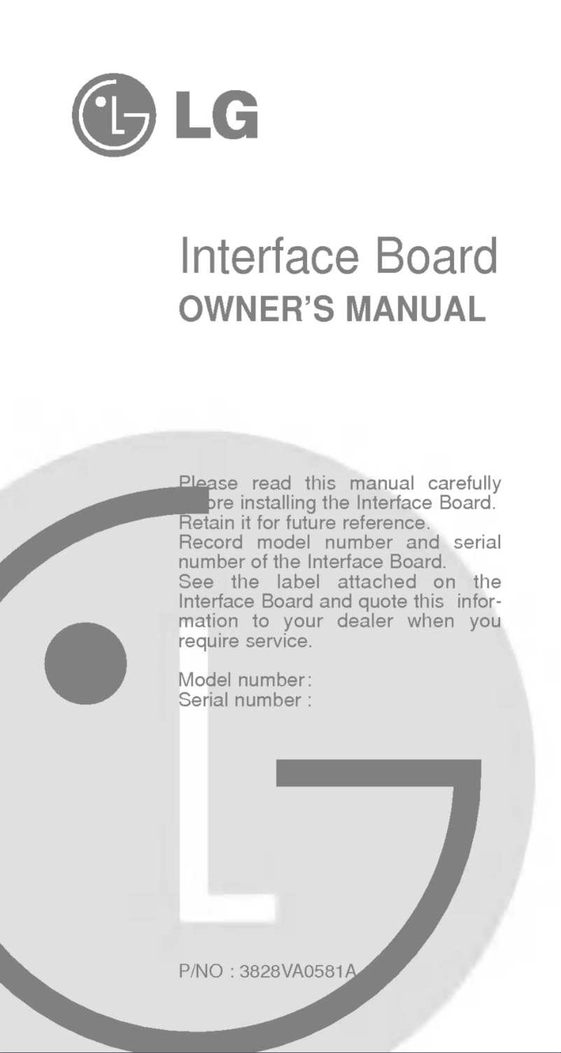 Page 1 de la notice Manuel utilisateur LG AP-42EX40T