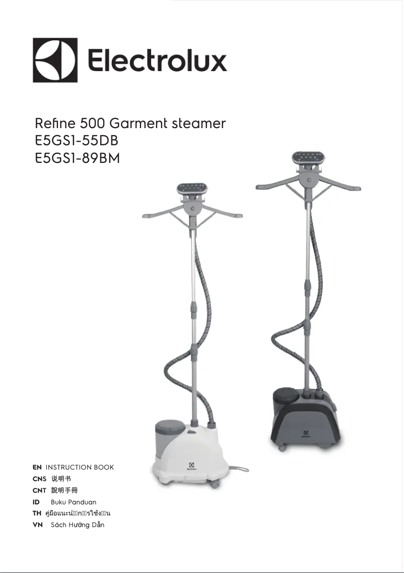 Page 1 de la notice Manuel utilisateur Electrolux Refine 500 E5GS1-89BM