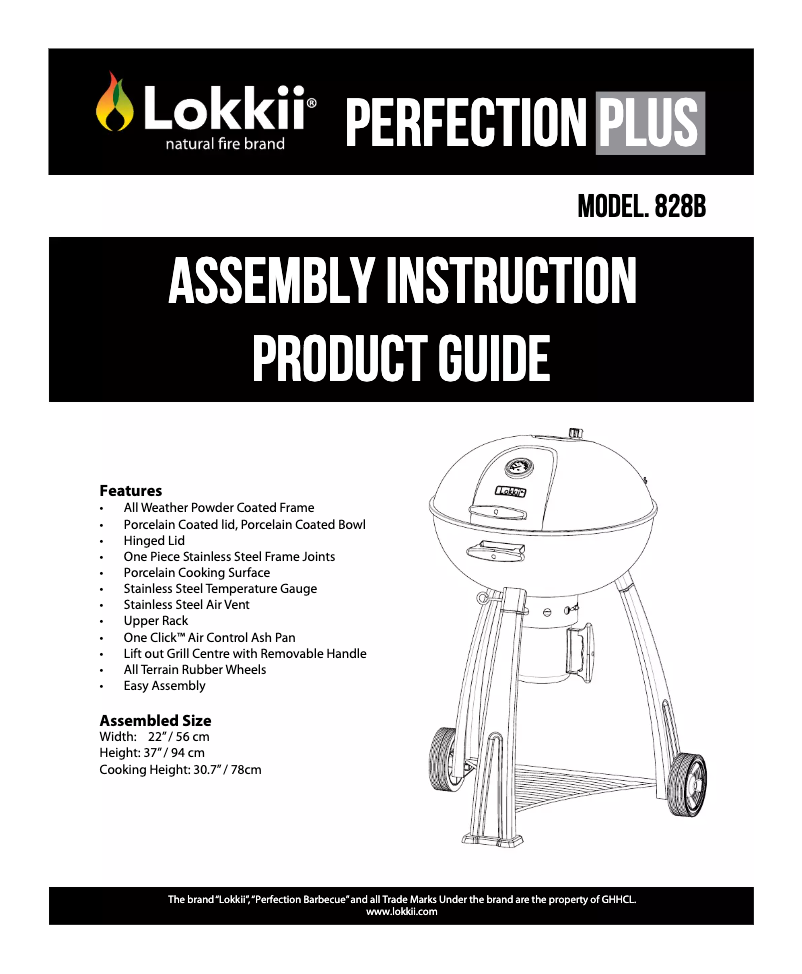 Page 1 de la notice Manuel utilisateur Lokkii Perfection Plus