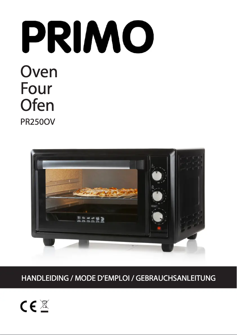 Page 1 de la notice Manuel utilisateur Primo PR250OV