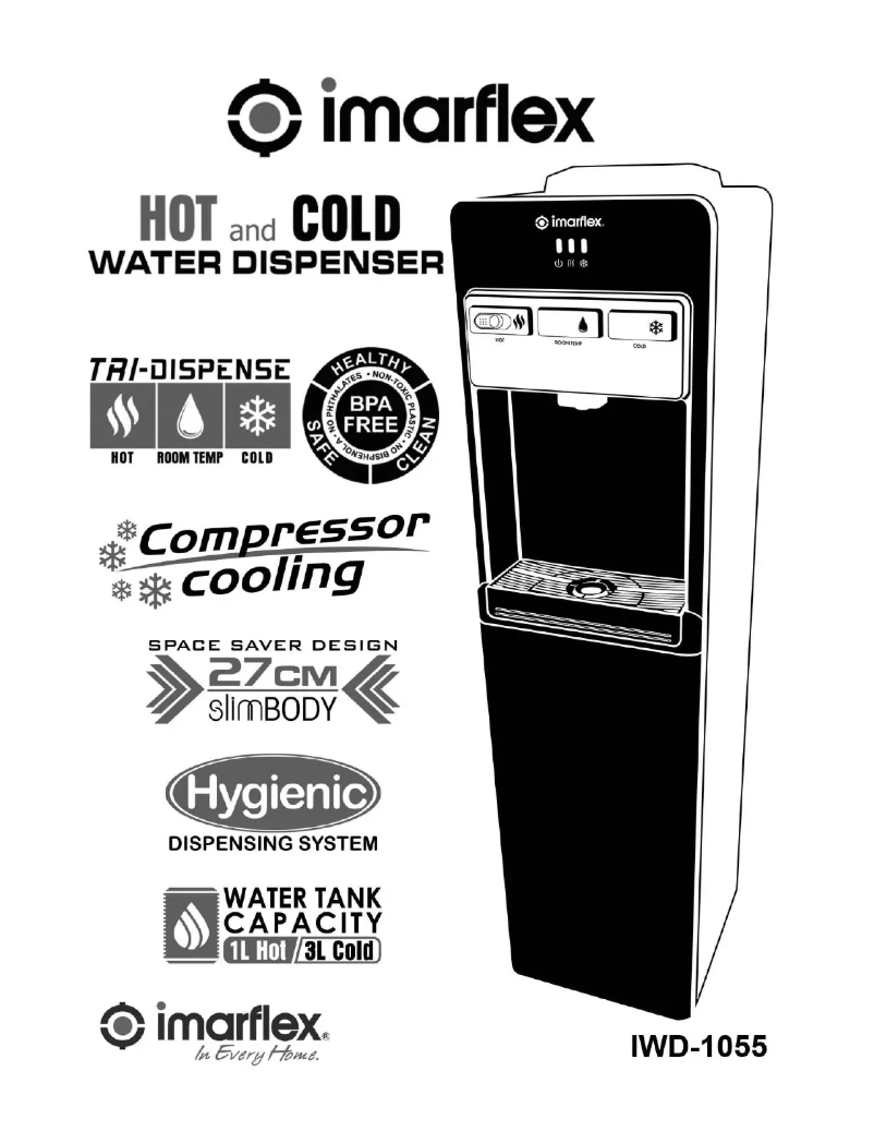 Página 1 del manual Manual de usuario Imarflex IWD-1055