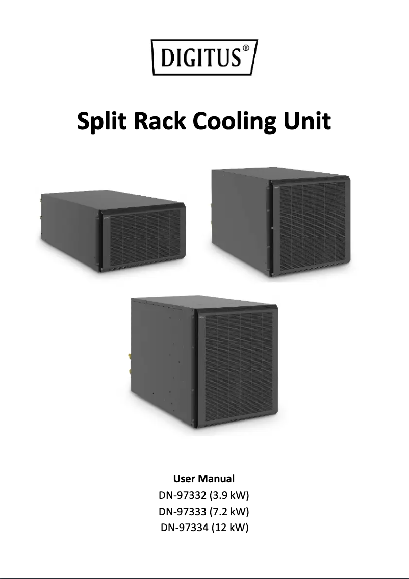 Page 1 de la notice Manuel utilisateur Digitus DN-97333