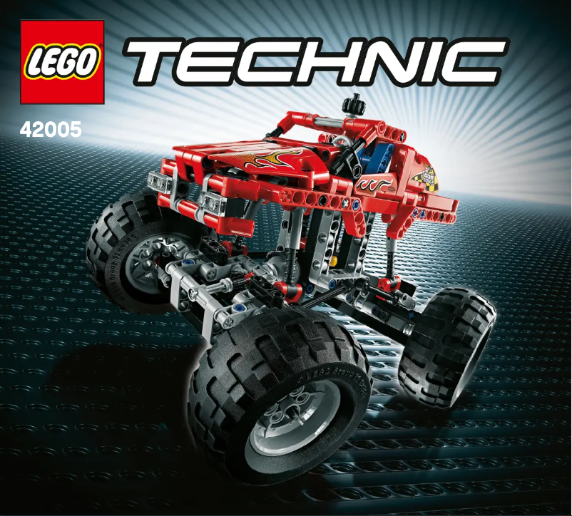 Page 1 de la notice Manuel utilisateur Lego Technic 42005