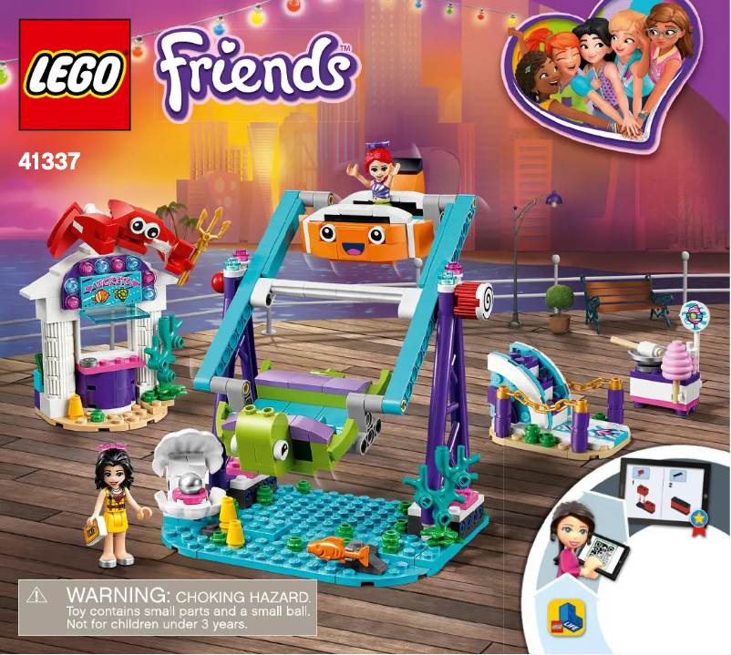 Page 1 de la notice Manuel utilisateur Lego Friends 41337