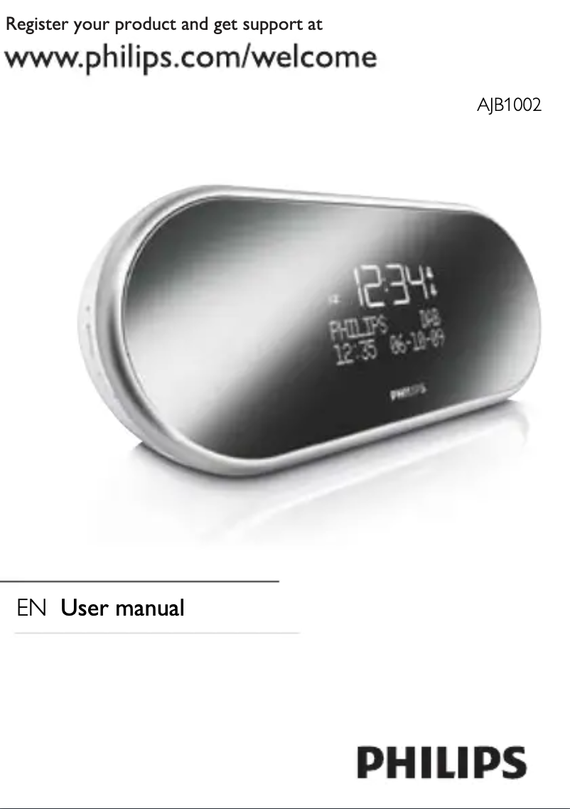 Página 1 del manual Manual de usuario Philips AJB1002