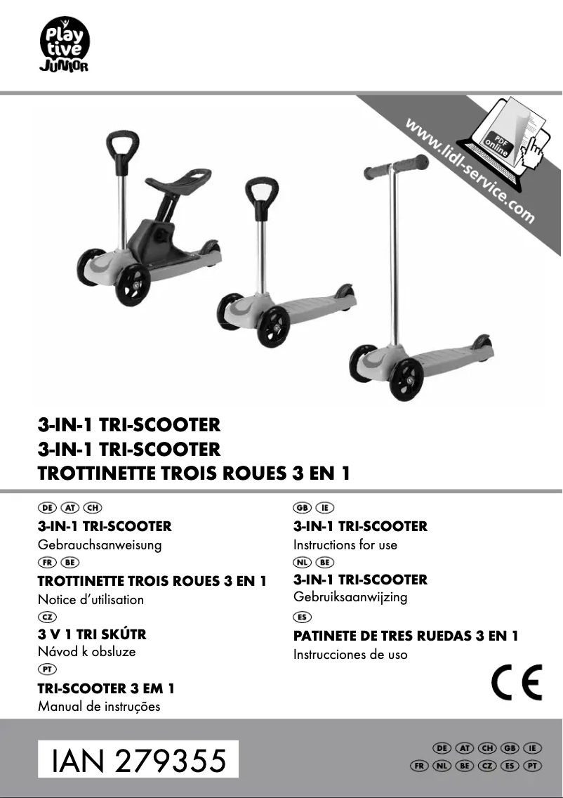 Página 1 del manual Manual de usuario Playtive IAN 279355