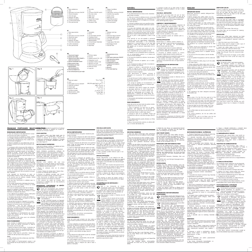 Page 1 de la notice Mode d'emploi Ufesa CG7231