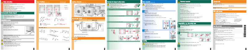 Página 1 del manual Guía de instalación Bosch WIS24460EE