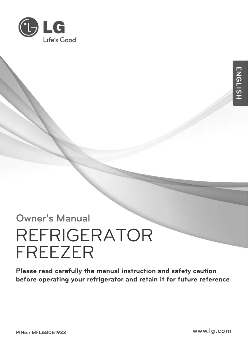 Page 1 de la notice Manuel utilisateur LG GT21BPW