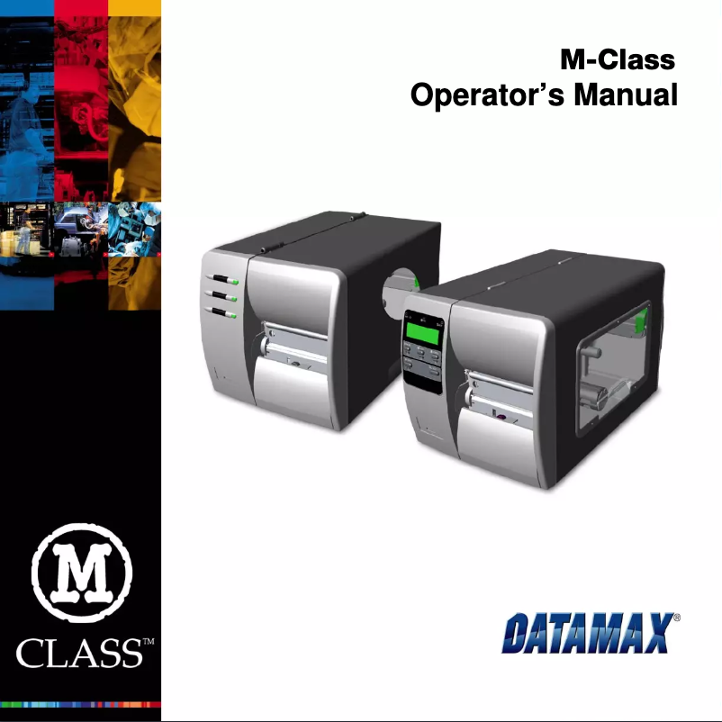 Page 1 de la notice Manuel utilisateur Datamax-O'neil M-Class M-4306