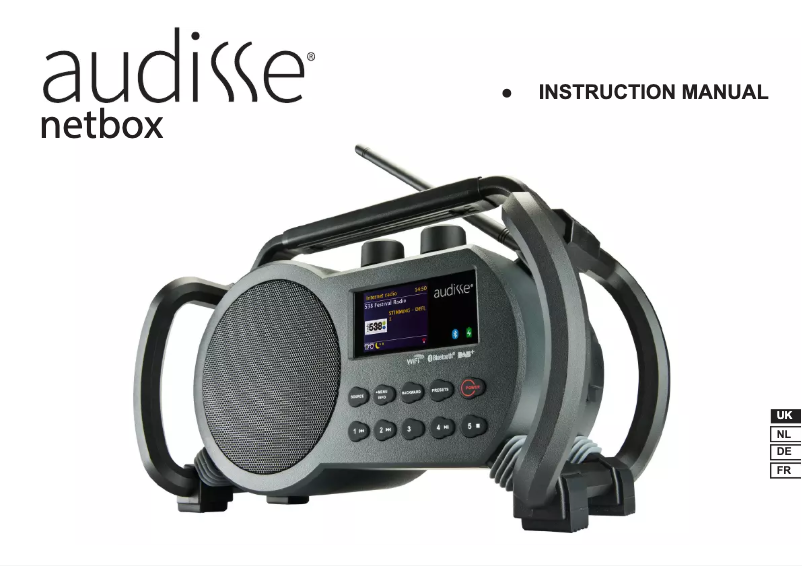 Página 1 del manual Manual de usuario Audisse Netbox
