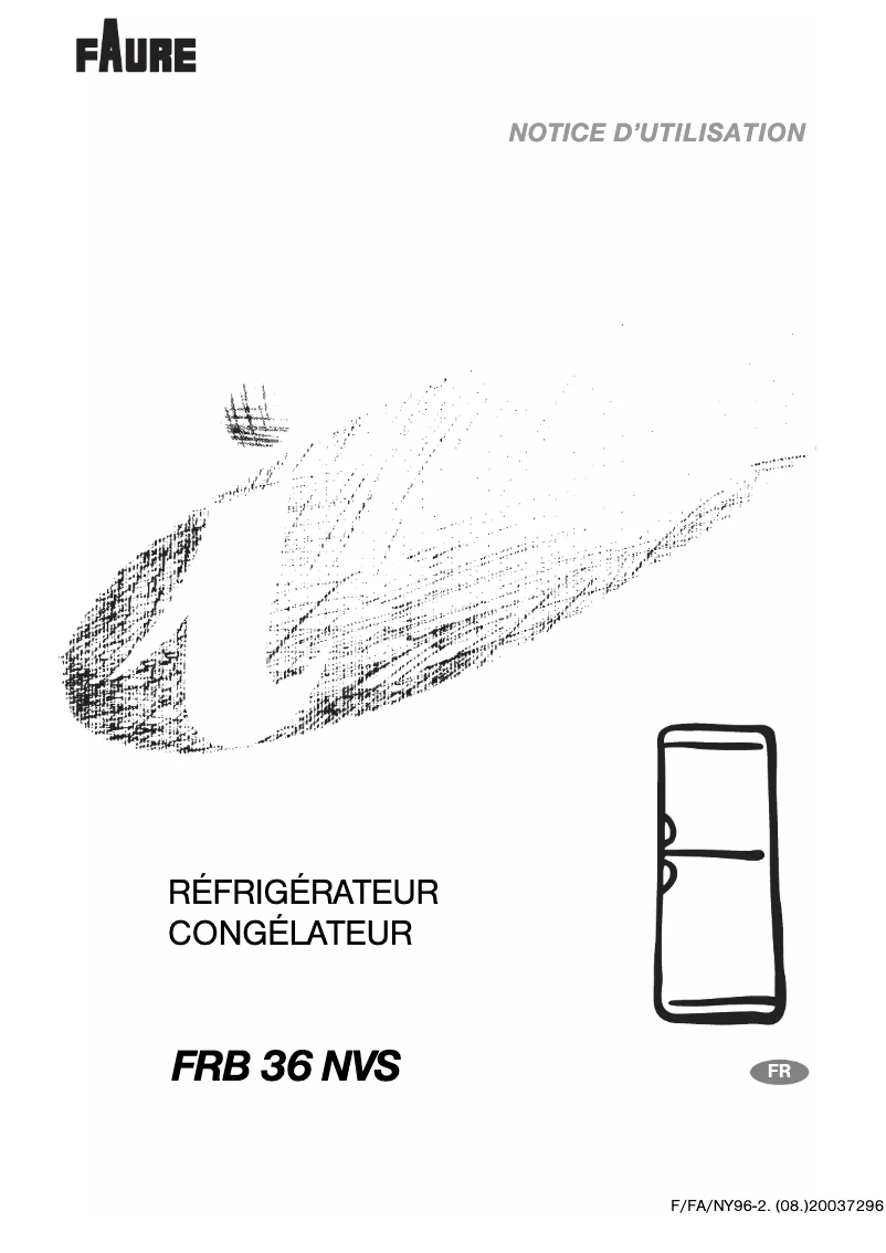 Page 1 de la notice Manuel utilisateur Faure FRB36NVS