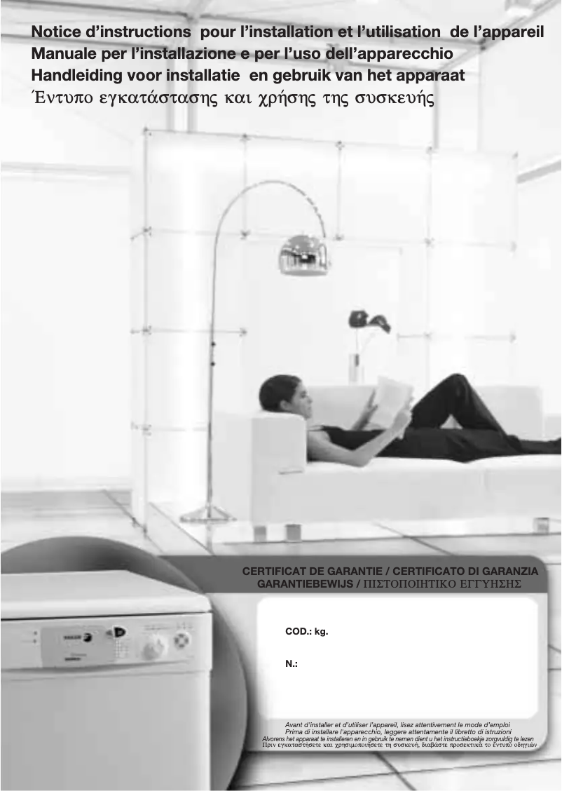 Page 1 de la notice Manuel utilisateur Fagor LF-013 IX