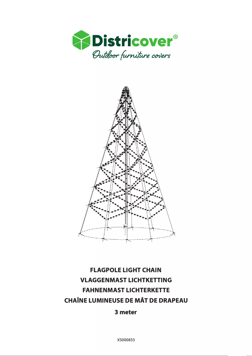 Page 1 de la notice Manuel utilisateur DistriCover XS000833