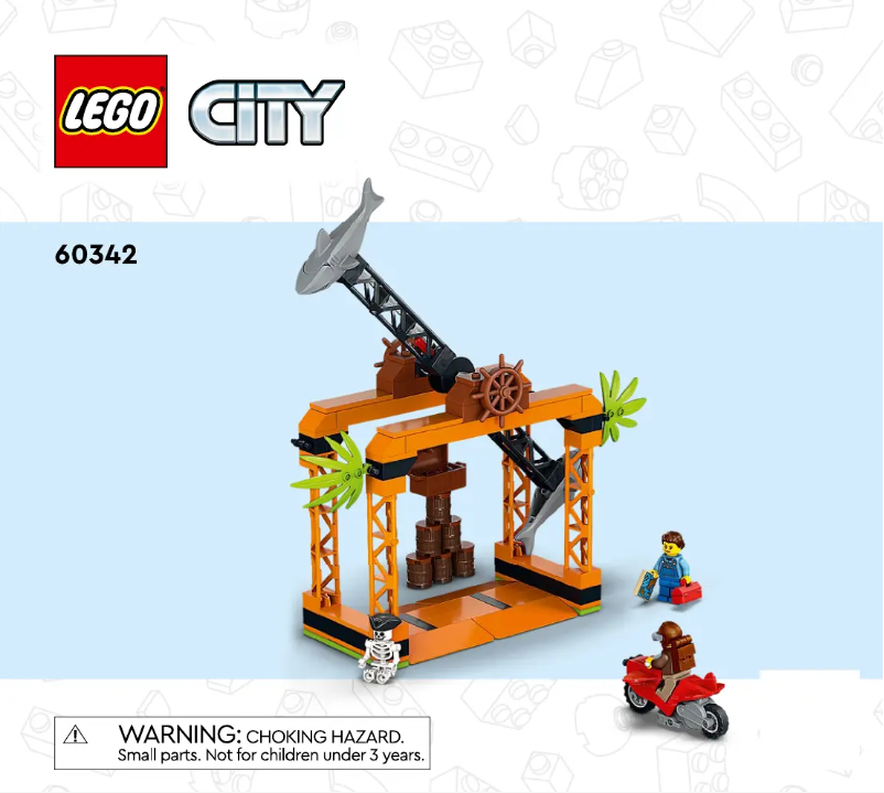 Page 1 de la notice Manuel utilisateur Lego City 60342