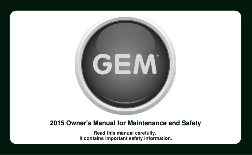 Page 1 de la notice Manuel utilisateur Polaris Breeze SL (2015)