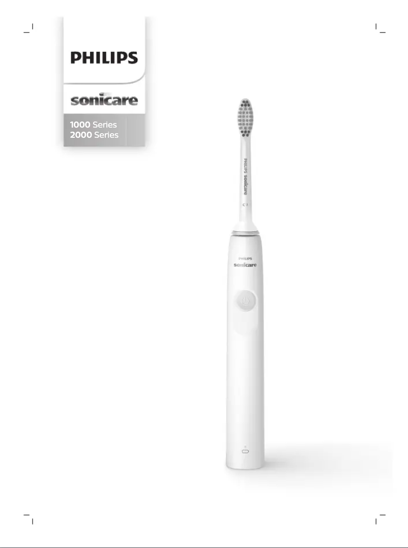 Página 1 del manual Manual de usuario Philips Sonicare 1000 Series HX3665