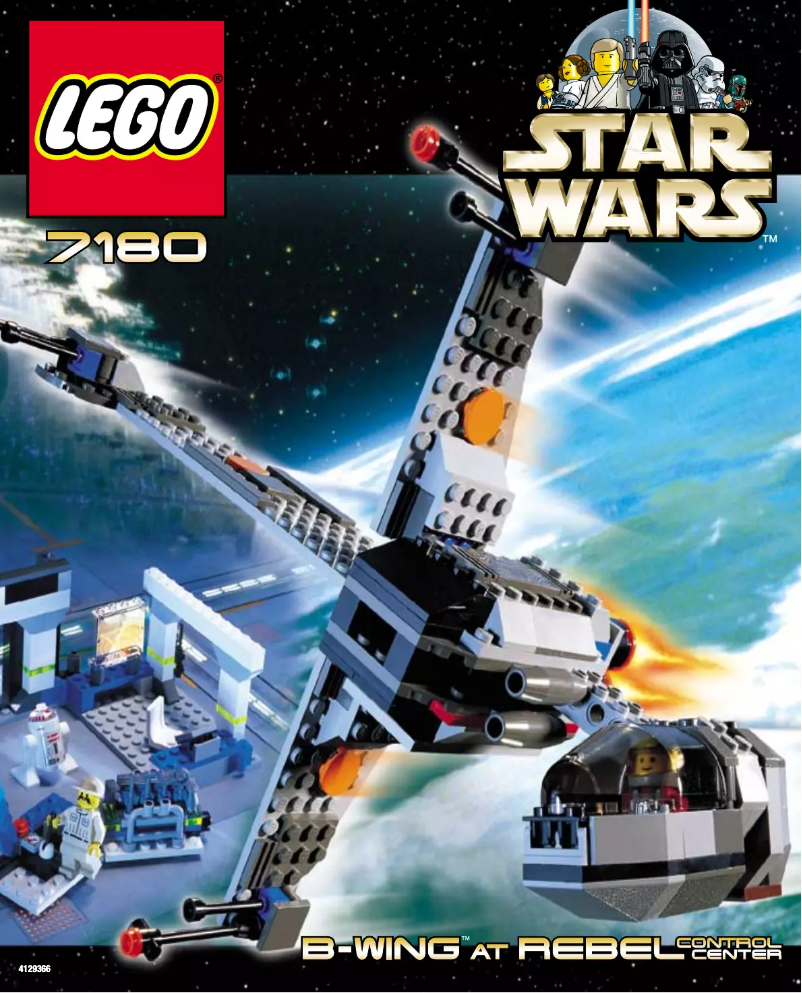 Page 1 de la notice Manuel utilisateur Lego Star Wars 7180