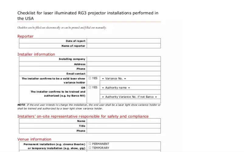 Page 1 de la notice Manuel utilisateur Barco DP4K-30L