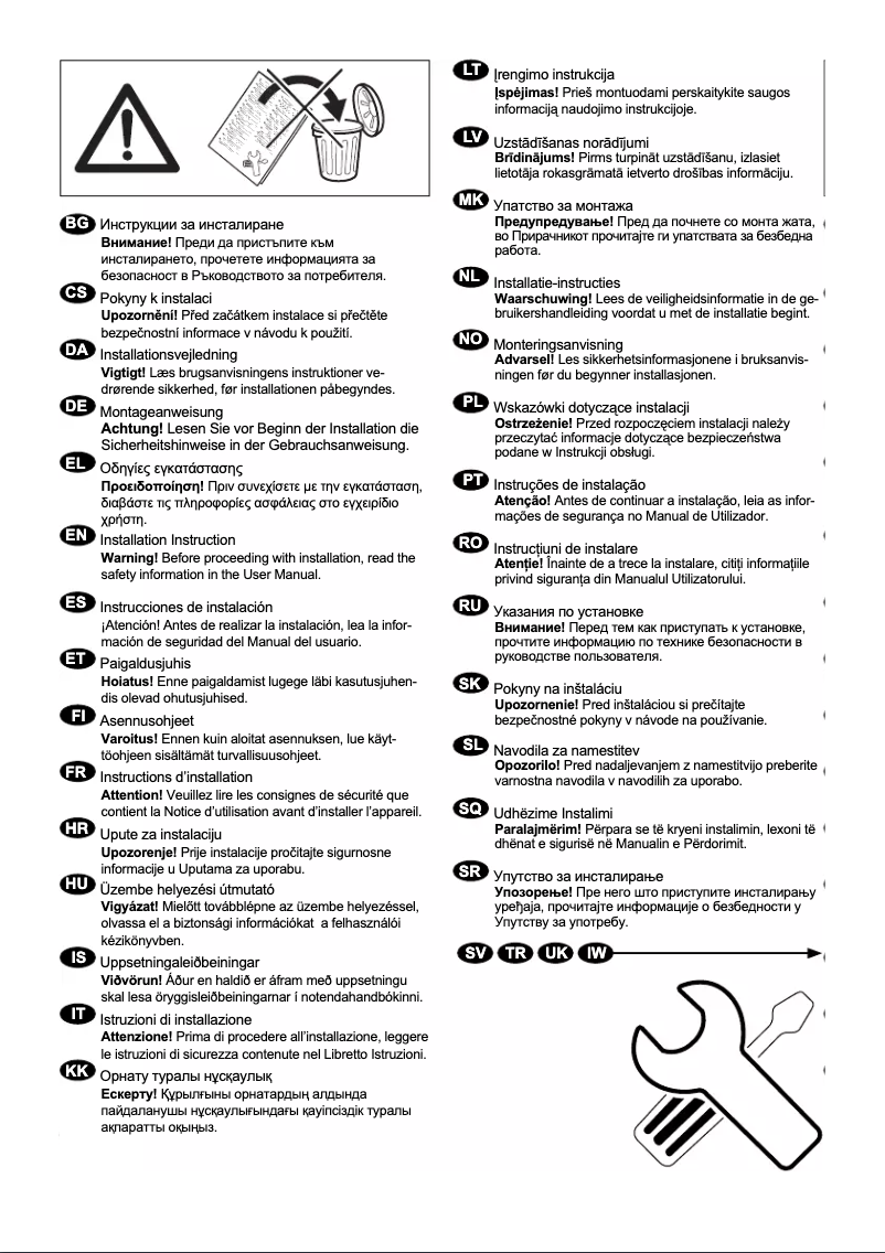 Page 1 de la notice Manuel utilisateur AEG L7FB96EW