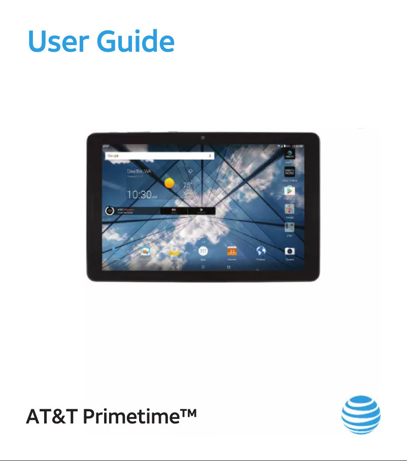 Page 1 de la notice Manuel utilisateur ZTE Primetime