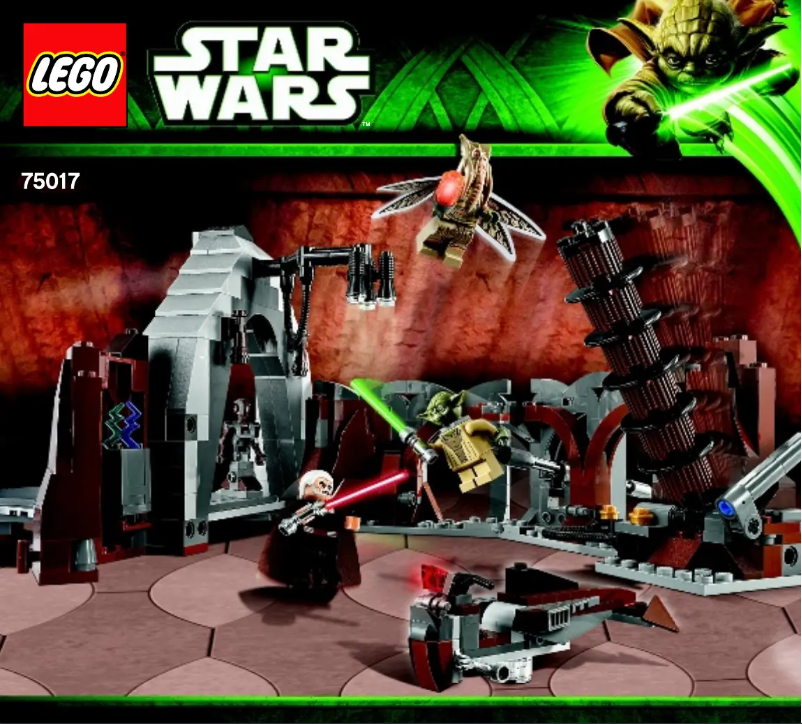 Página 1 del manual Manual de usuario Lego Star Wars 75017