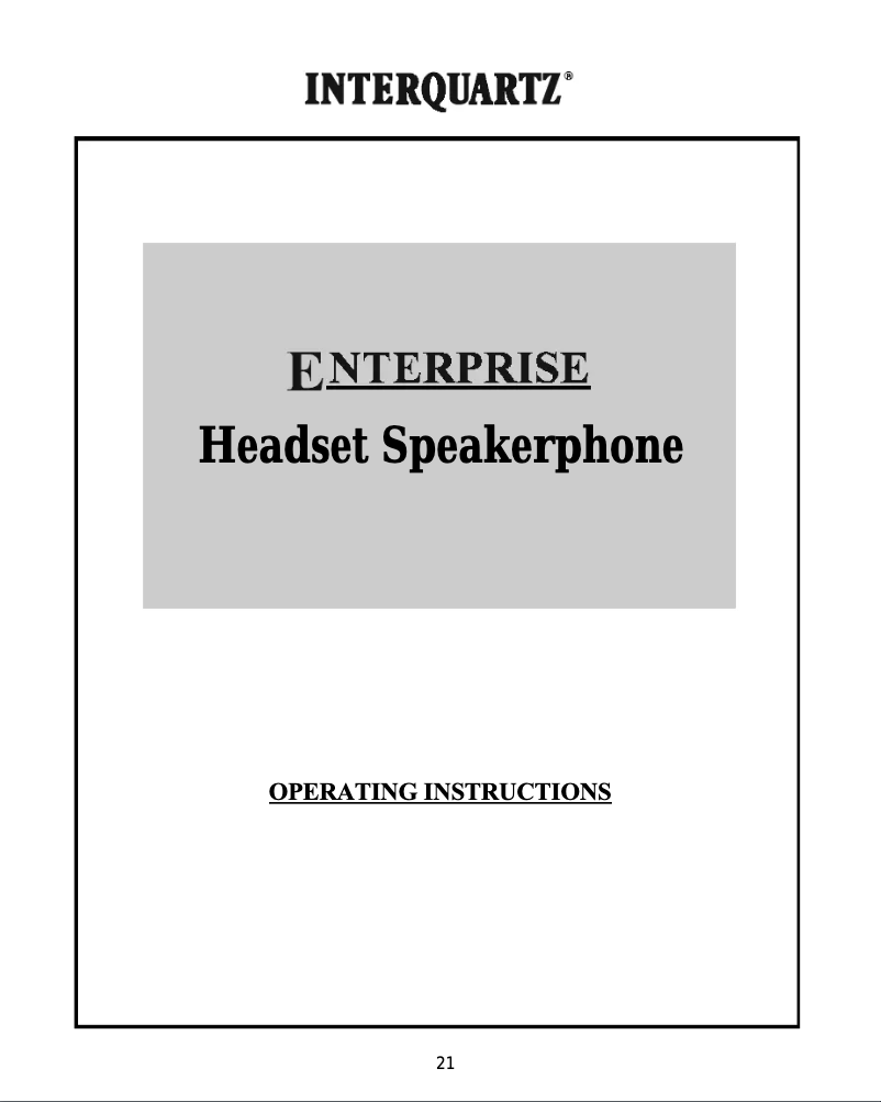 First page image of the manual for 98393B4