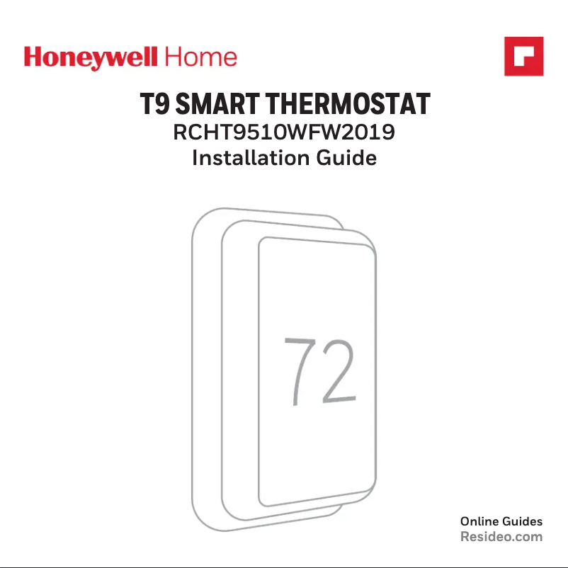 Page 1 de la notice Manuel utilisateur Honeywell SMHOM9510KIT