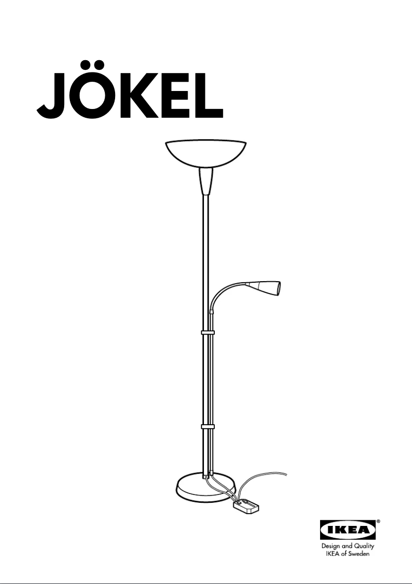 Page 1 de la notice Manuel utilisateur Ikea JOKEL