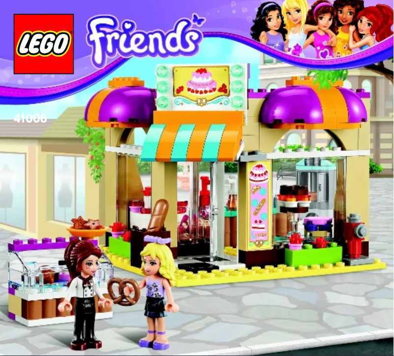 Página 1 del manual Manual de usuario Lego Friends 41006