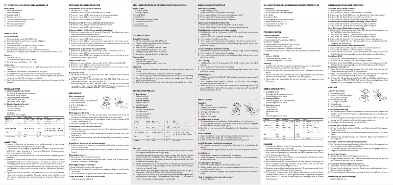 Página 1 del manual Manual de usuario Velomann C8