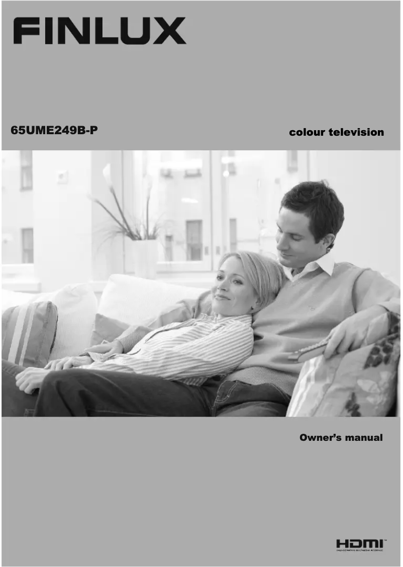 Page 1 de la notice Manuel utilisateur Finlux 65UME249B-P