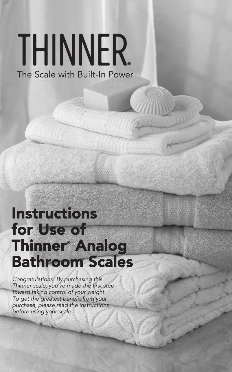 Página 1 del manual Manual de usuario Conair Thinner TH100SPS